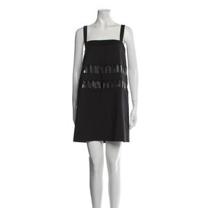 Just Cavalli leather insert dress new